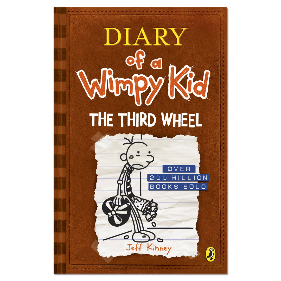 Diary of a Wimpy Kid : The Third Wheel - Jeff Kinney - The English Bookshop