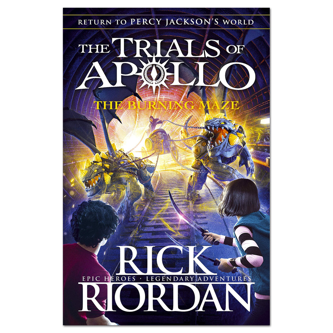 The Burning Maze (The Trials of Apollo) - Rick Riordan - The English Bookshop