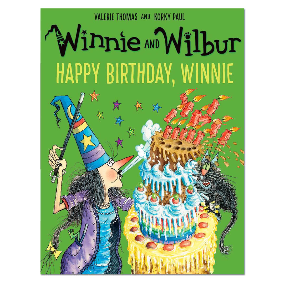 Winnie and Wilbur: Happy Birthday, Winnie - Valerie Thomas - The English Bookshop