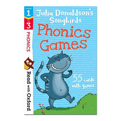 Read with Oxford: Stages 1-3: Julia Donaldson's Songbirds: Phonics Games Flashcards - Julia Donaldson - The English Bookshop