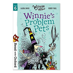 Read with Oxford: Stage 6: Winnie and Wilbur: Winnie's Problem Pets - Laura Owen - The English Bookshop