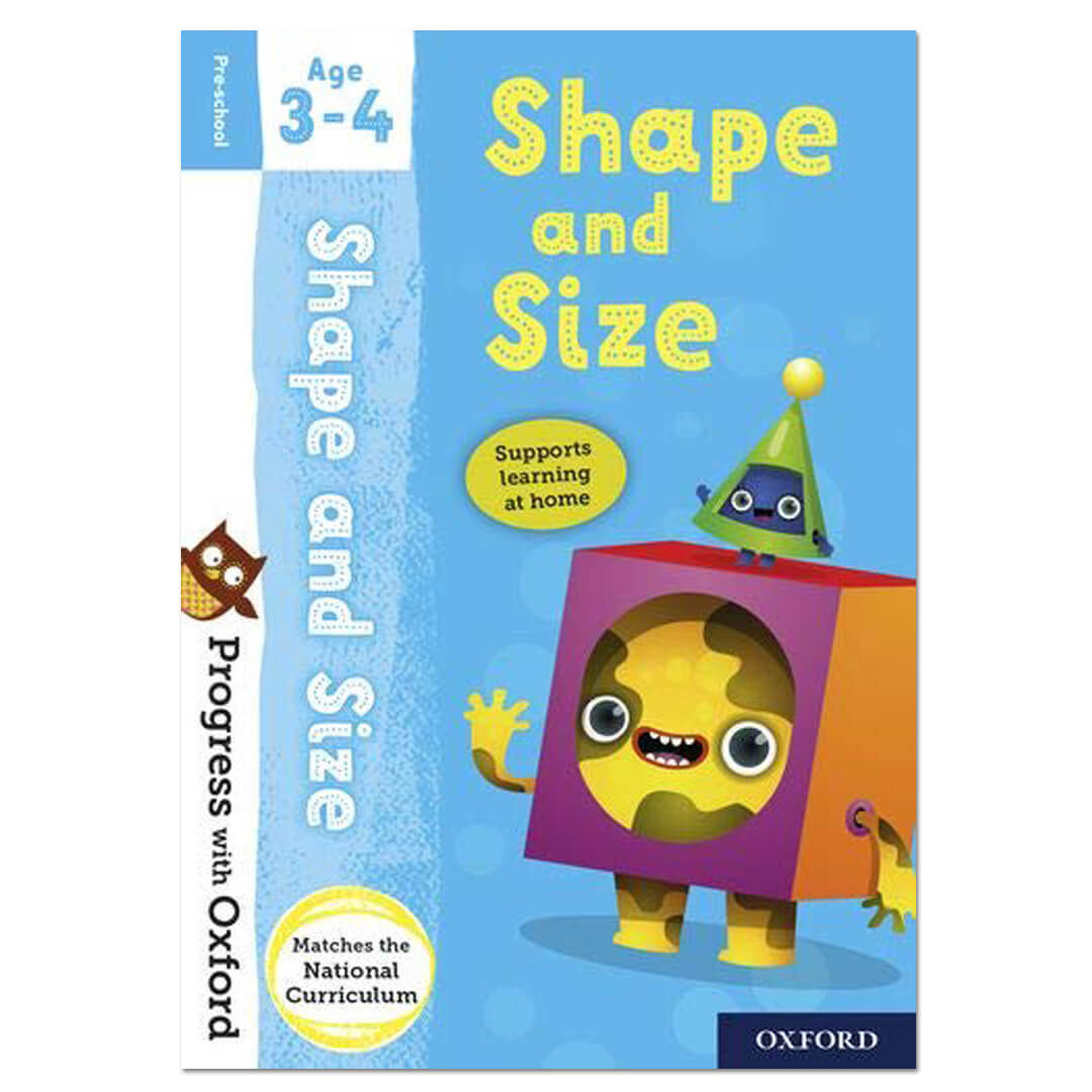 Progress with Oxford: Shape and Size Age 3-4 - Sarah Snashall - The English Bookshop
