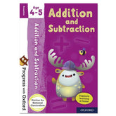Progress with Oxford: Addition and Subtraction Age 4-5 - Giles Clare - The English Bookshop