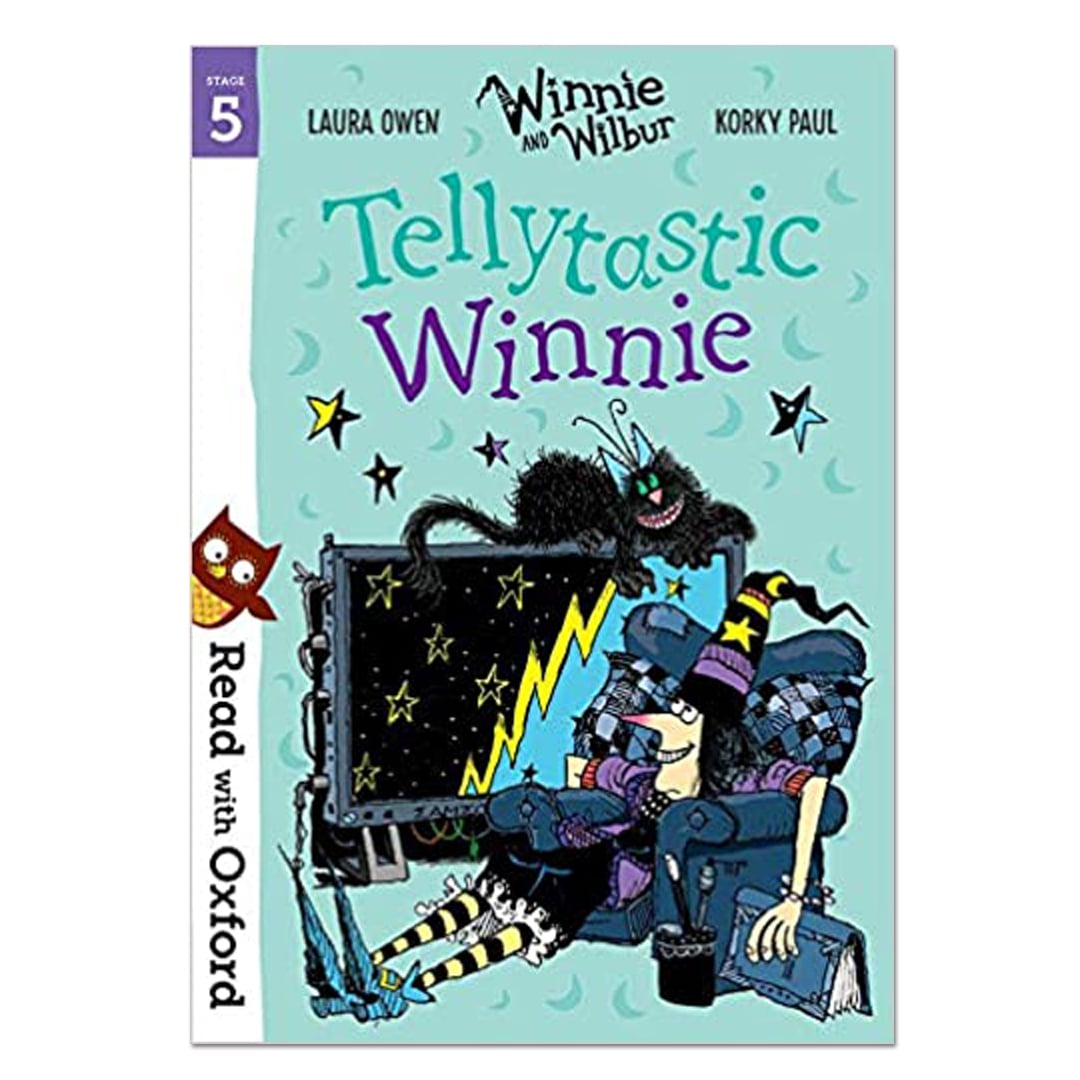 Read with Oxford: Stage 5: Winnie and Wilbur: Tellytastic Winnie - Laura Owen - The English Bookshop