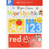 Pre-K Wipe-Clean Workbook: Scholastic Early Learners (Wipe-Clean Workbook) - The English Bookshop