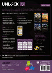 Unlock Level 5 Listening, Speaking & Critical Thinking Student's Book, Mob App and Online Workbook w/ Downloadable Audio and Video - The English Bookshop