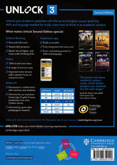 Unlock Level 3 Listening, Speaking & Critical Thinking Student's Book, Mob App and Online Workbook w/ Downloadable Audio and Video - The English Bookshop