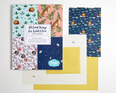 All Good Things Are Wild and Free Stationery (Flow) - Irene Smit - The English Bookshop