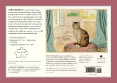 John Derian Paper Goods: Calm Cat 750-Piece Puzzle - Workman Publishing - The English Bookshop