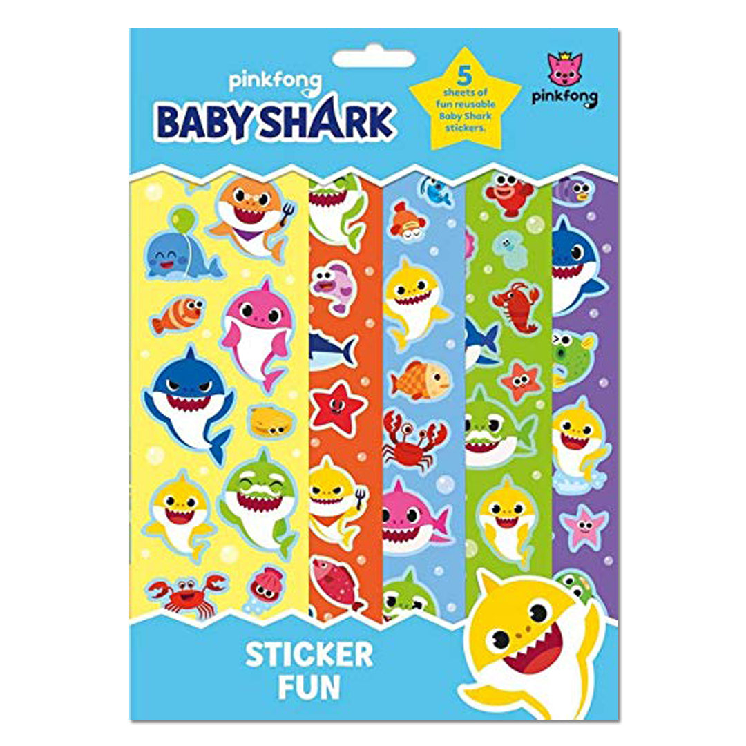 Baby Shark Sticker Fun - The English Bookshop - The English Bookshop