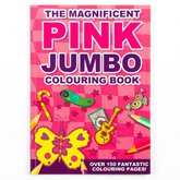 The Magnificent Pink Jumbo Coloring Book - The English Bookshop Kuwait