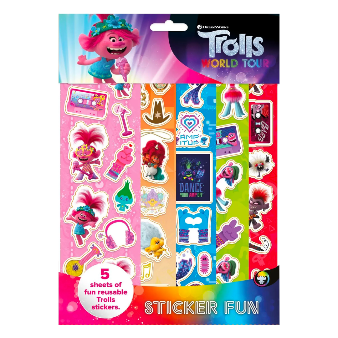 Trolls 2 Sticker Fun - The English Bookshop Kuwait