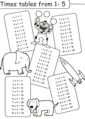 Times Table Activity Book - The English Bookshop Kuwait