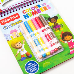 Fisher Price Colour By Numbers Set - The English Bookshop
