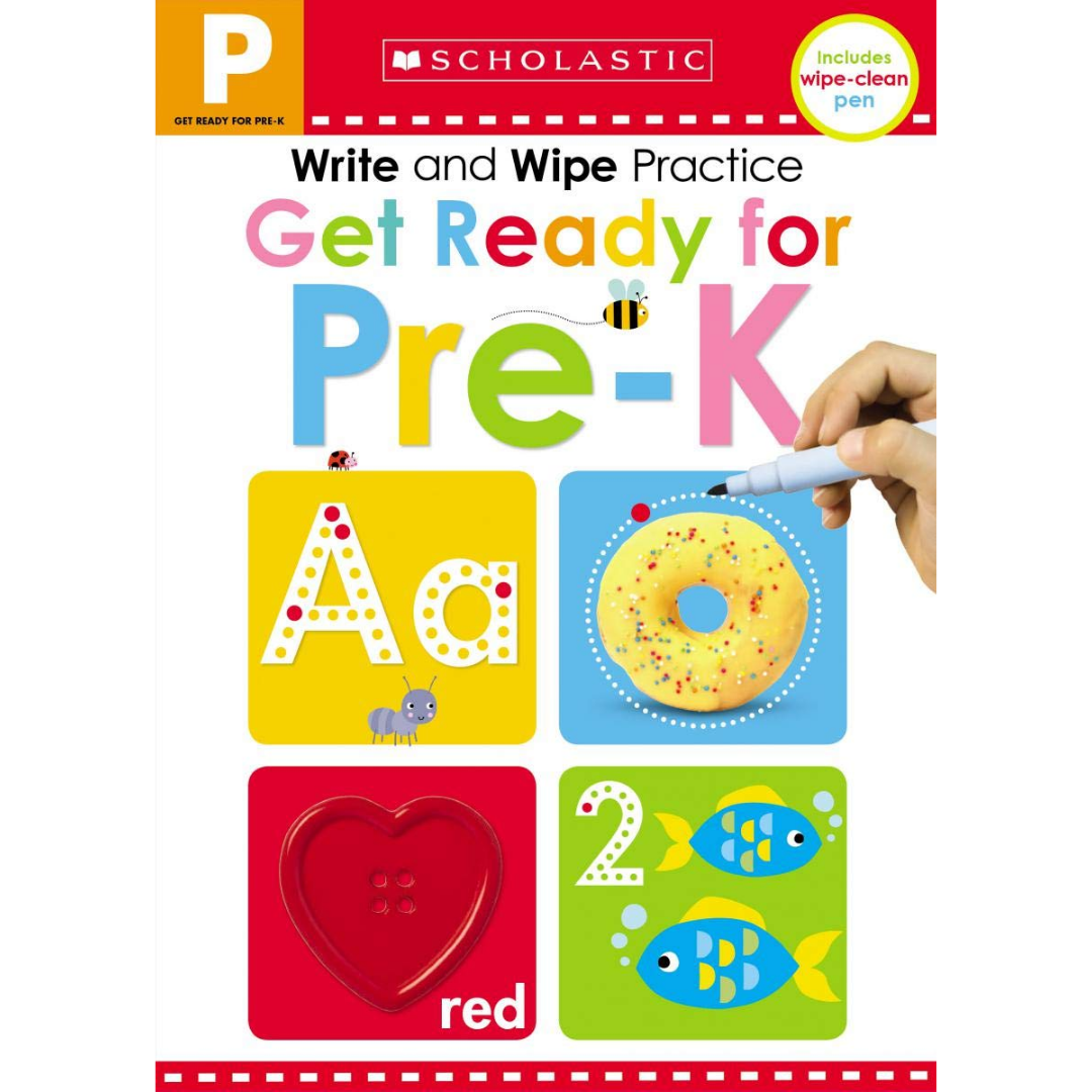 Pre-K Wipe-Clean Workbook: Scholastic Early by Scholastic