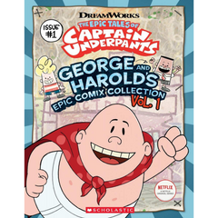 George and Harold's Epic Comix Collection Vol. 1 (Epic Tales of Captain Underpants TV) - The English Bookshop