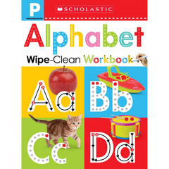 Alphabet Pre-K Wipe-Clean Workbook: Scholastic Early Learners (Wipe-Clean Workbook) - The English Bookshop