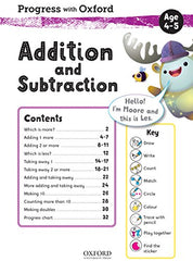 Progress with Oxford: Addition and Subtraction Age 4-5 - Giles Clare - The English Bookshop