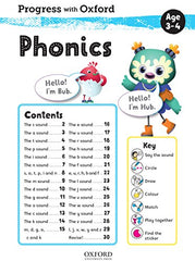 Progress with Oxford: Phonics Age 3-4 - Fiona Undrill - The English Bookshop