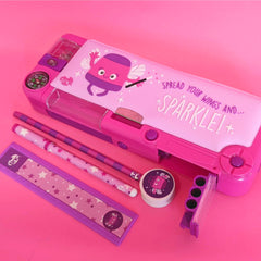 Ooloo Camo Snap Compartment Pencil Case - The English Bookshop Kuwait