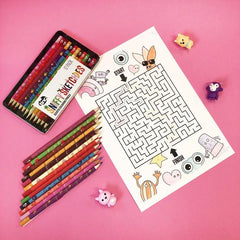 Sniffy Sketchies Scented Pencils - The English Bookshop