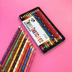 Sniffy Sketchies Scented Pencils - The English Bookshop