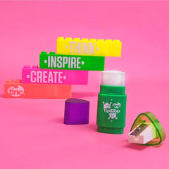 Tip / Top Sharpener & Eraser Green - The English Bookshop Kuwait