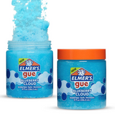 Elmer's GUE Pre-Made Slime, Blueberry Cloud Slime, Scented - The English Bookshop