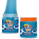Elmer's GUE Pre-Made Slime, Blueberry Splash Slime, Scented - The English Bookshop