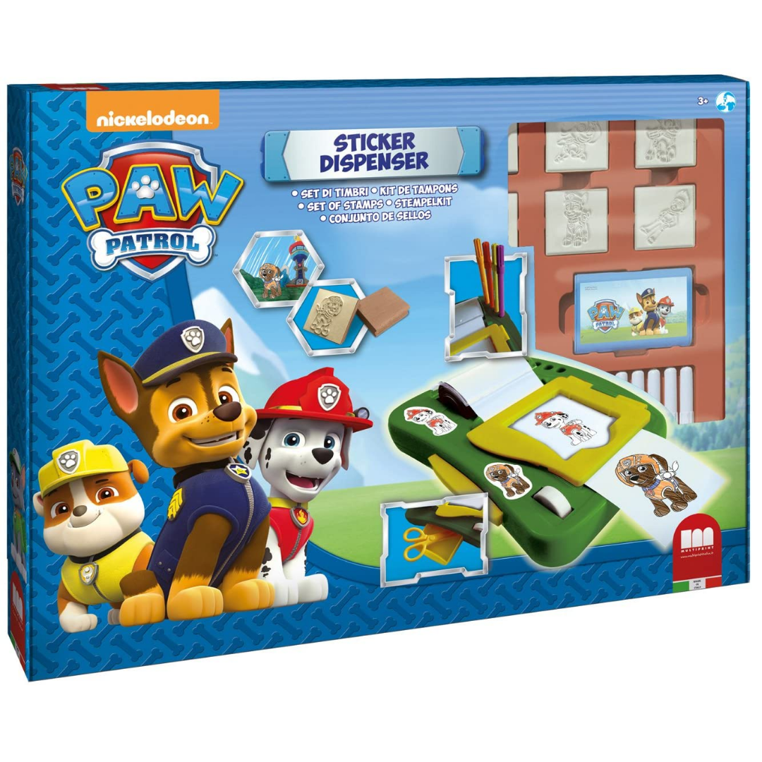 PAW Patrol Value Sticker Machine - The English Bookshop