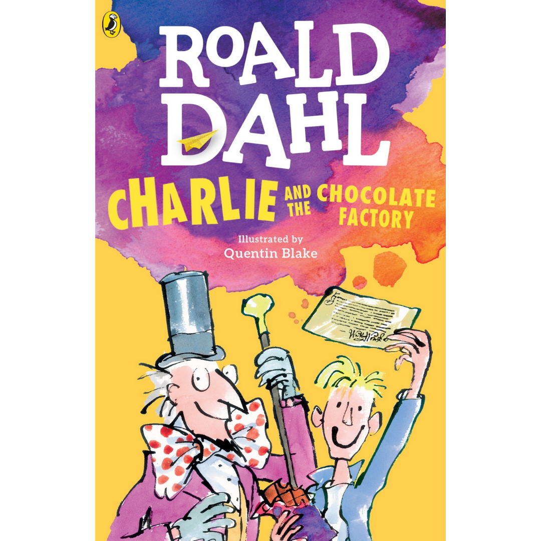 the　–　English　Chocolate　Charlie　and　Bookshop　Factory　The