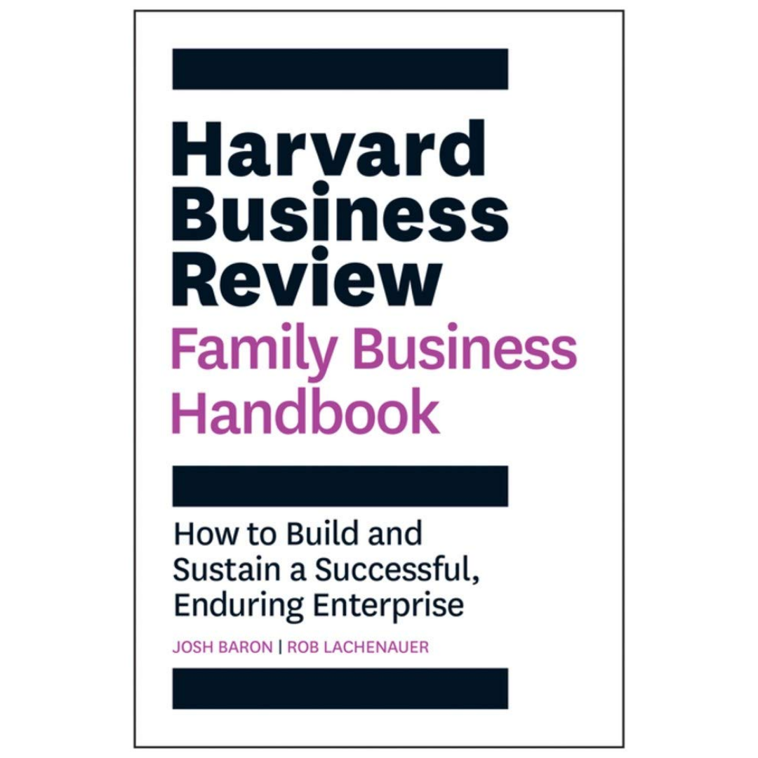 Harvard Business Review Family Business Handbook: How To Build And Stain A Successful, Enduring Enterprise - The English Bookshop