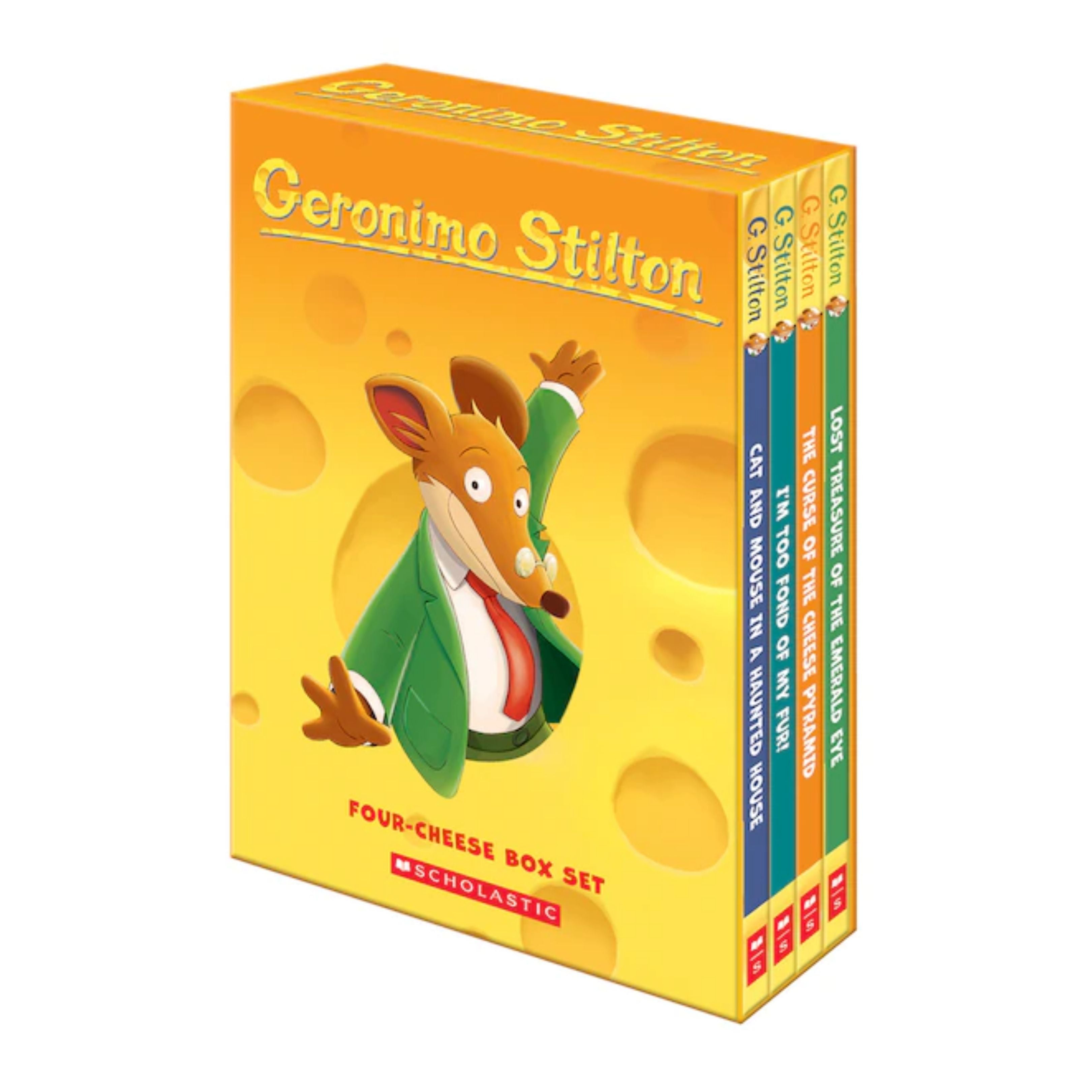 Geronimo Stilton Four-Cheese
Box Set (Books 1-4) - The English Bookshop