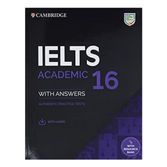 IELTS 16 Academic Student's Book with Answers with Audio with Resource Bank (IELTS Practice Tests) - The English Bookshop Kuwait