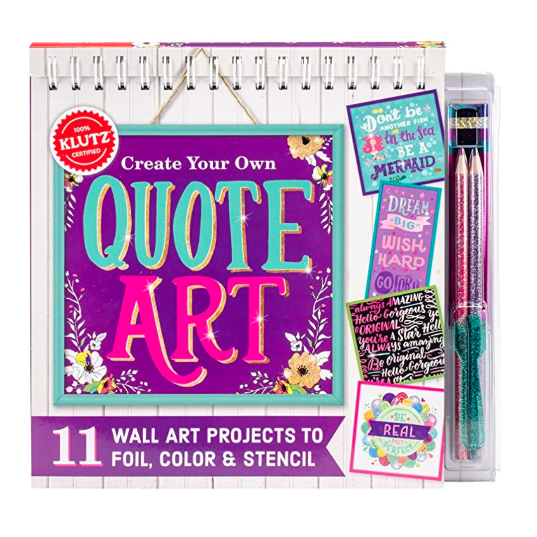 Klutz Create Your Own Quote Art Craft Kit – The English Bookshop