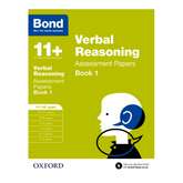 Bond 11+: Verbal Reasoning: Assessment Papers 11-12 Years Book 1 - The English Bookshop Kuwait