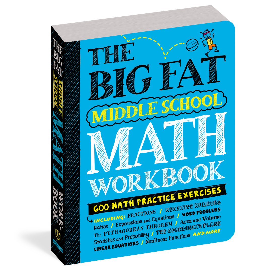 The Big Fat Middle School Math Workbook - The English Bookshop Kuwait