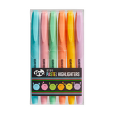 Set Of 6 Pastel Highlighters - The English Bookshop Kuwait