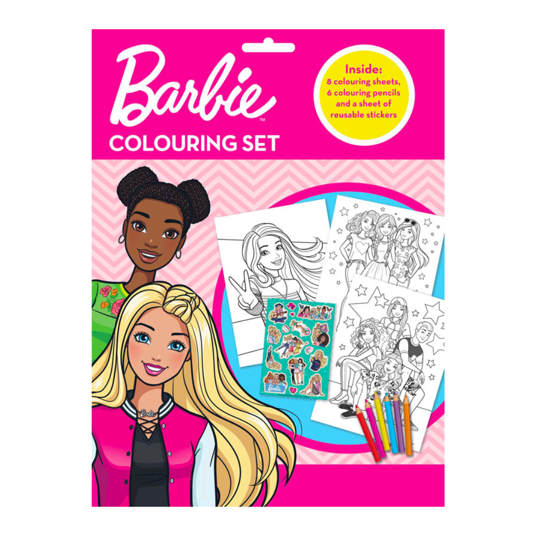 Barbie Colouring Set - The English Bookshop Kuwait