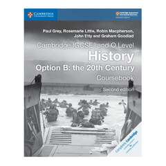 Cambridge IGCSE and O Level History Option B: the 20th Century Coursebook Second edition by Cambridge University - The English Bookshop Kuwait