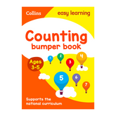 Counting Bumper Book Ages 3-5: Ideal for home learning (Collins Easy Learning Preschool) - The English Bookshop Kuwait