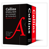 English Dictionary & Thesaurus Boxed Set (3rd edition) - The English Bookshop Kuwait