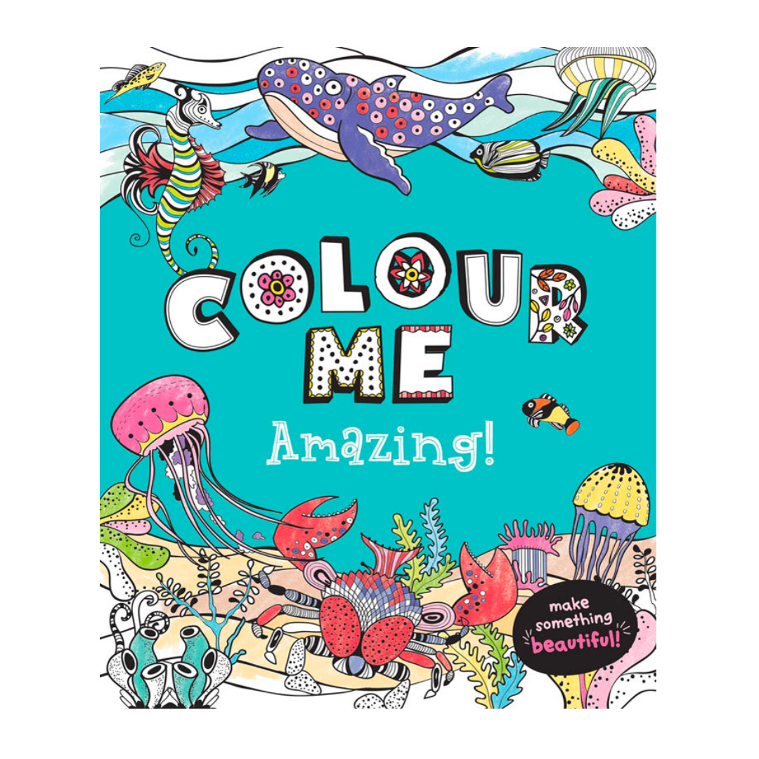 Colour Me Amazing Colouring Book - The English Bookshop Kuwait