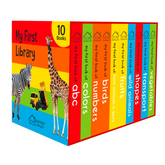 My First Library: Boxset of 10 Board Books for Kids - The English Bookshop Kuwait