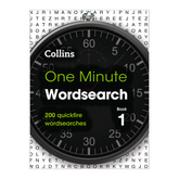 One Minute Wordsearch Book 1: 200 Quickfire Wordsearches - The English Bookshop Kuwait