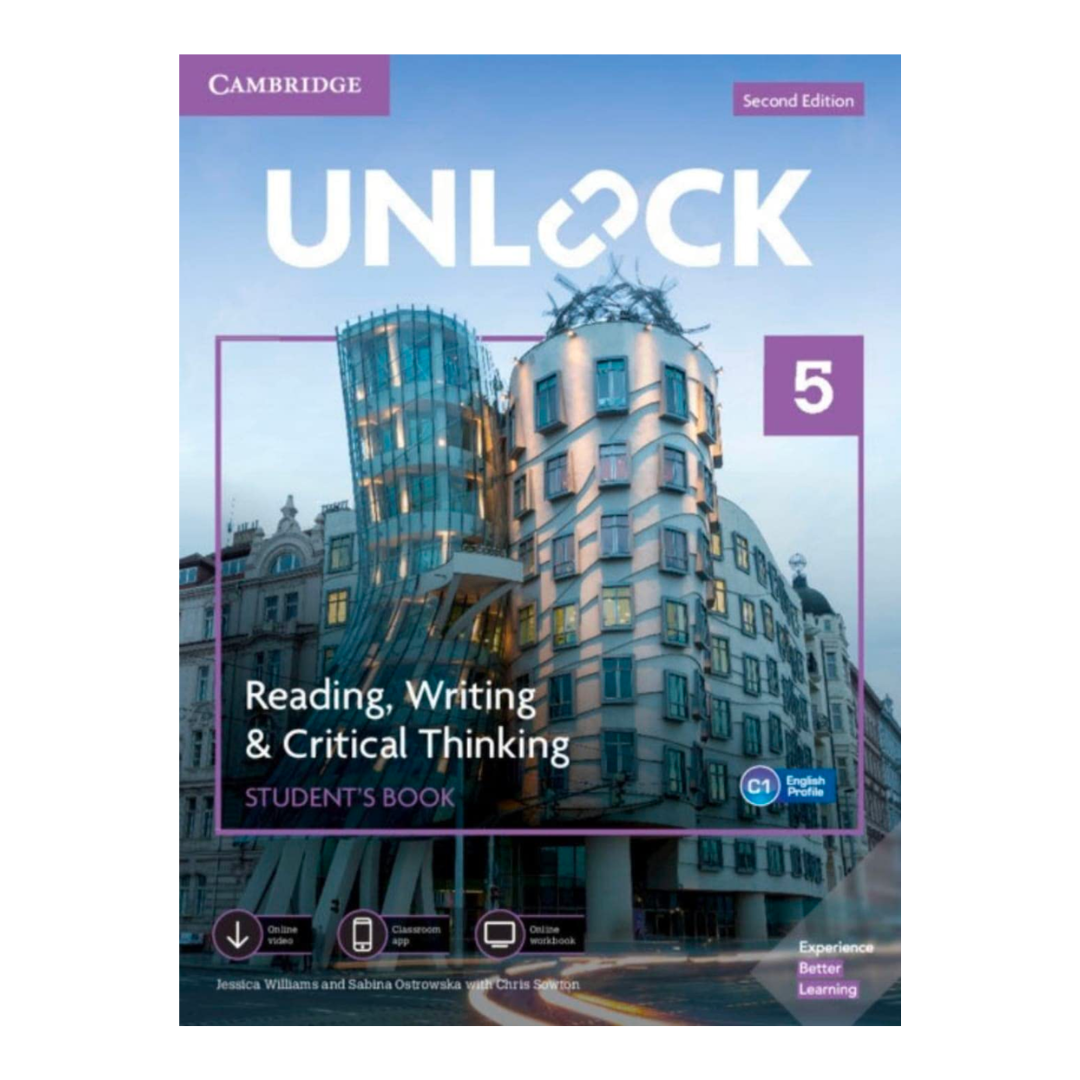 Unlock Level 5 Reading, Writing and Critical Thinking Student's Book with Digital Access - The English Bookshop Kuwait