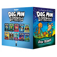Dog Man: The Supa Buddies Mega Collection: From the Creator of Captain Underpants (Dog Man #1-10 Box Set) - The English Bookshop Kuwait