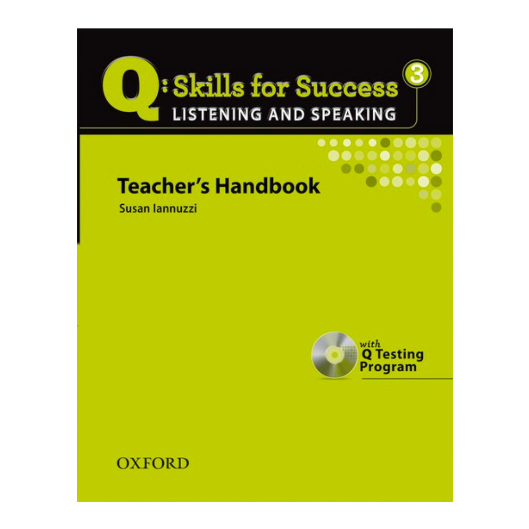 Q　–　for　Book　Test　Skills　Speaking　English　Teacher's　Success　Listening　The　and　with　Bookshop