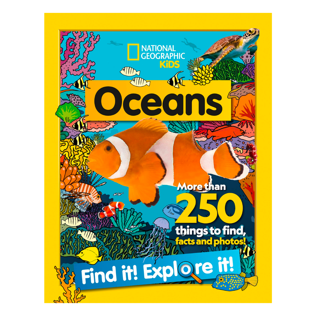Oceans Find it! Explore it!: More than 250 things to find, facts and photos! (National Geographic Kids) - The English Bookshop Kuwait