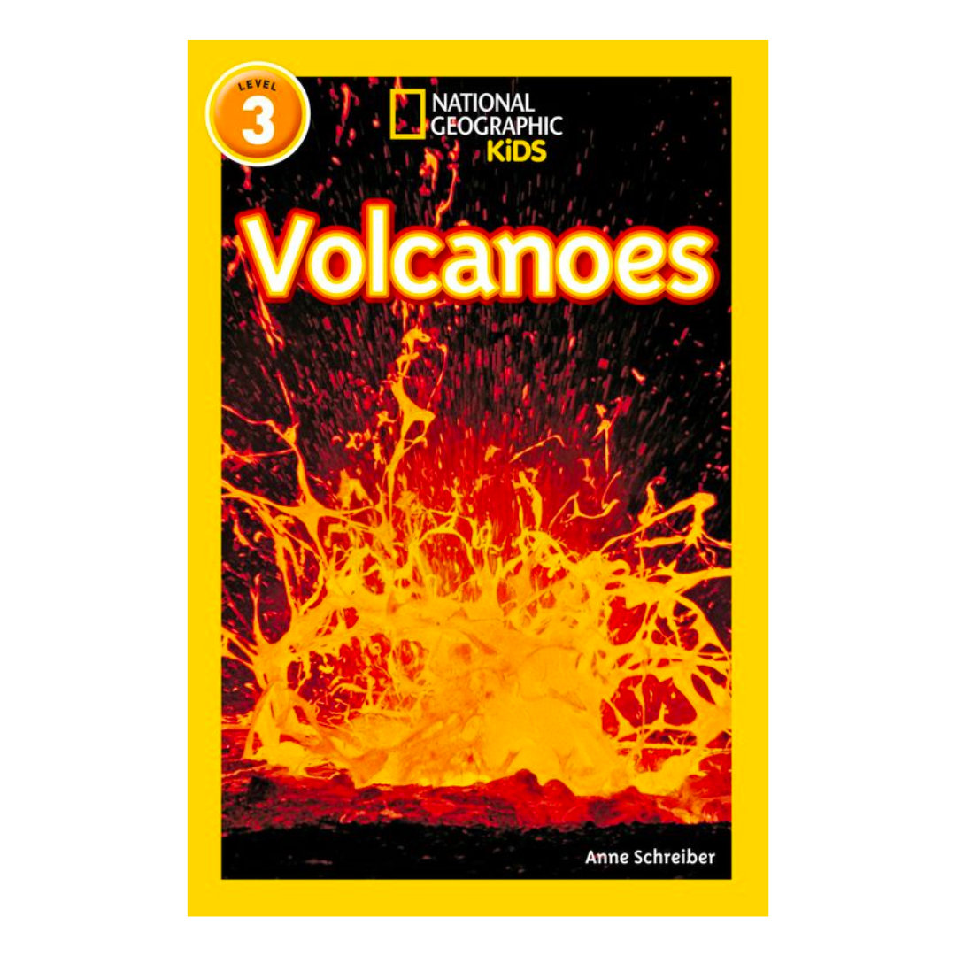 Volcanoes: Level 3 (National Geographic Kids) - The English Bookshop Kuwait